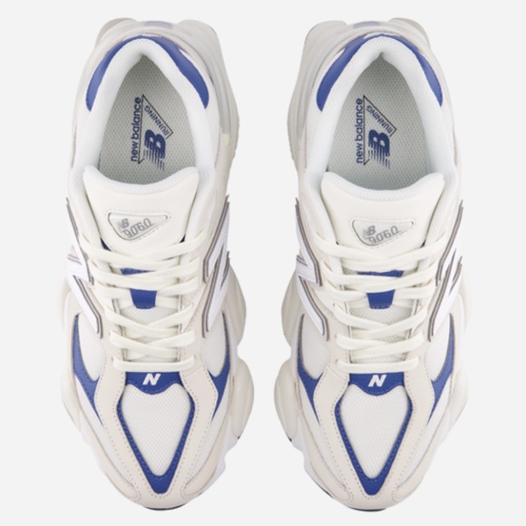 🤍 NEW BALANCE 9060 WHITE BLUE 👖 - Picture 3 of 4